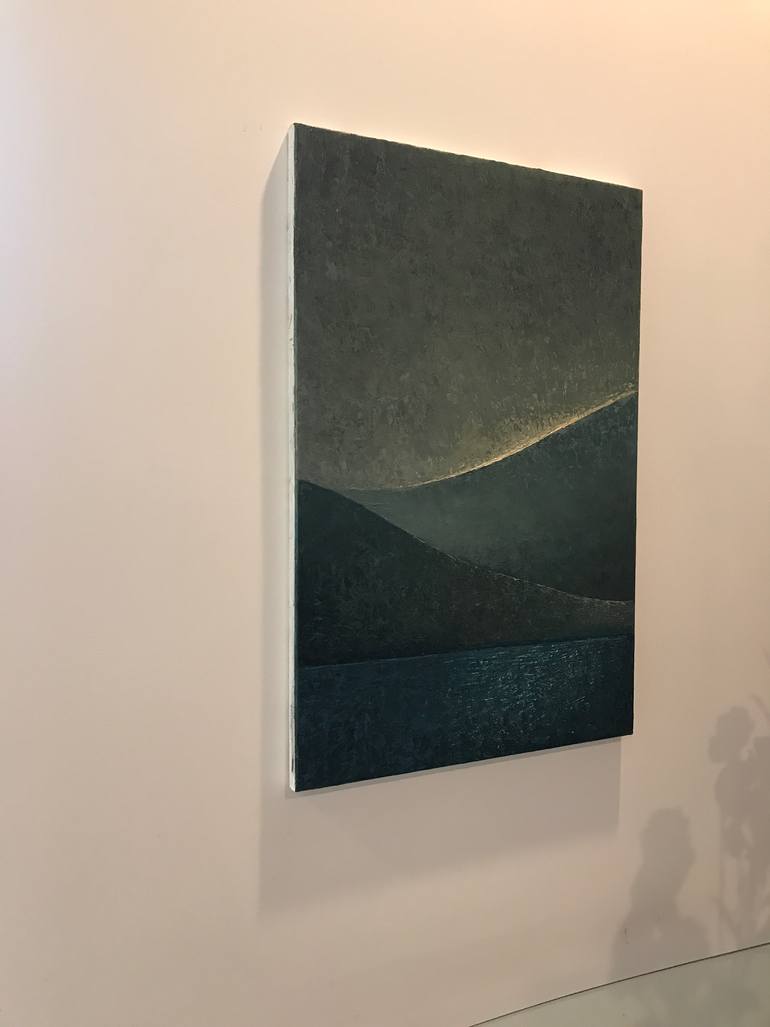 Original Abstract Landscape Painting by Nataliia Zaharuk