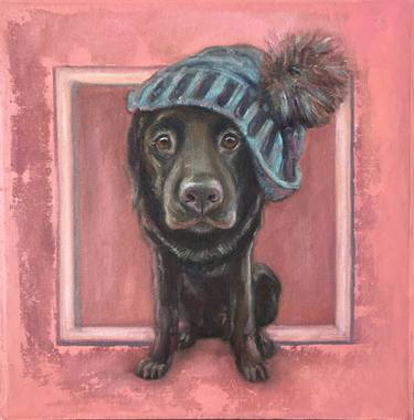 Print of Dogs Paintings by Nataliya Zagaruk