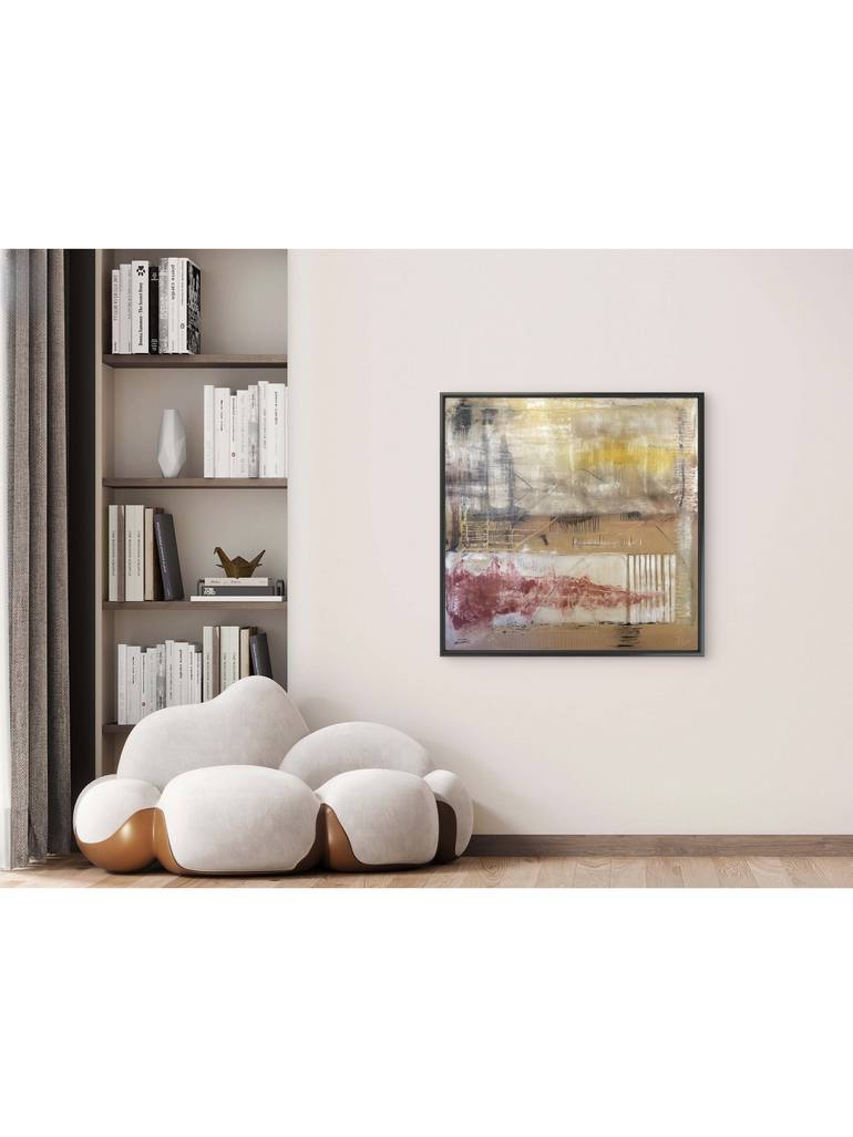 Original Abstract Painting by Flávio De Barros