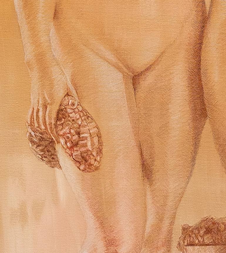 Original Nude Painting by Flávio de Barros