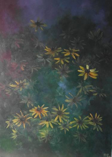 Original Impressionism Floral Paintings by Zaneta Migo