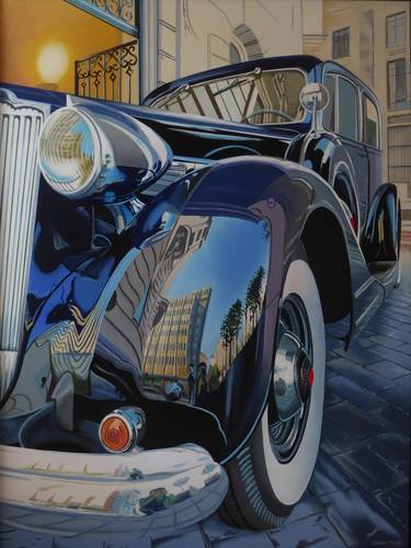 Print of Car Paintings by Jose Ramon Muro