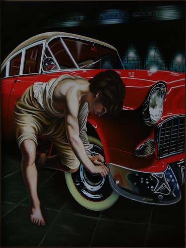 Original Automobile Paintings by Jose Ramon Muro