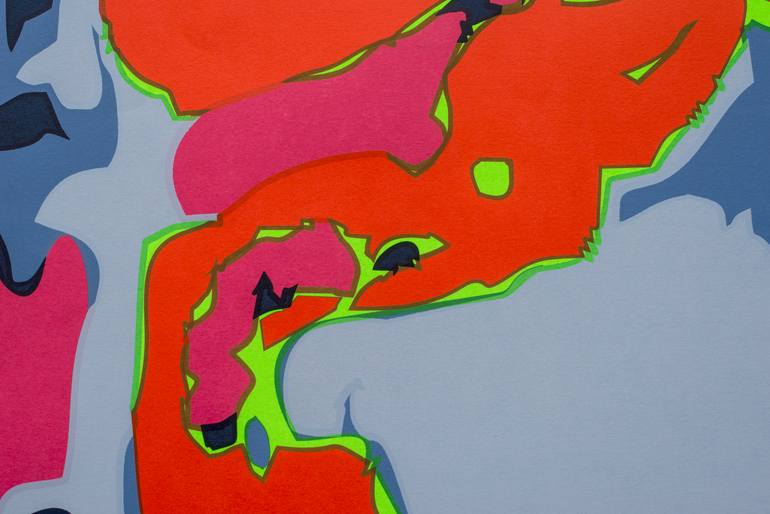 Original Expressionism Abstract Printmaking by Ivan KovačEvić