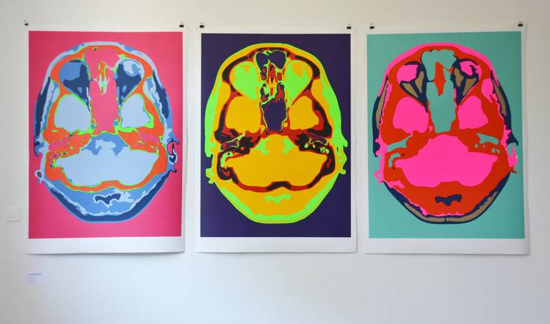 Original Expressionism Abstract Printmaking by Ivan KovačEvić