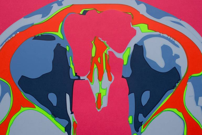 Original Expressionism Abstract Printmaking by Ivan KovačEvić