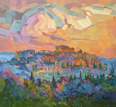 Print of Fine Art Places Paintings by Vasyl Dutka