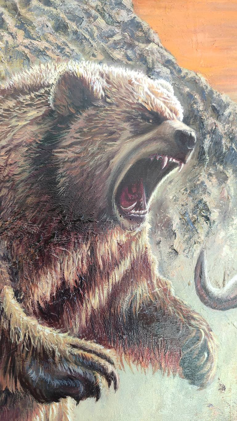 Original Realism Animal Painting by Vladimir Stevanovic