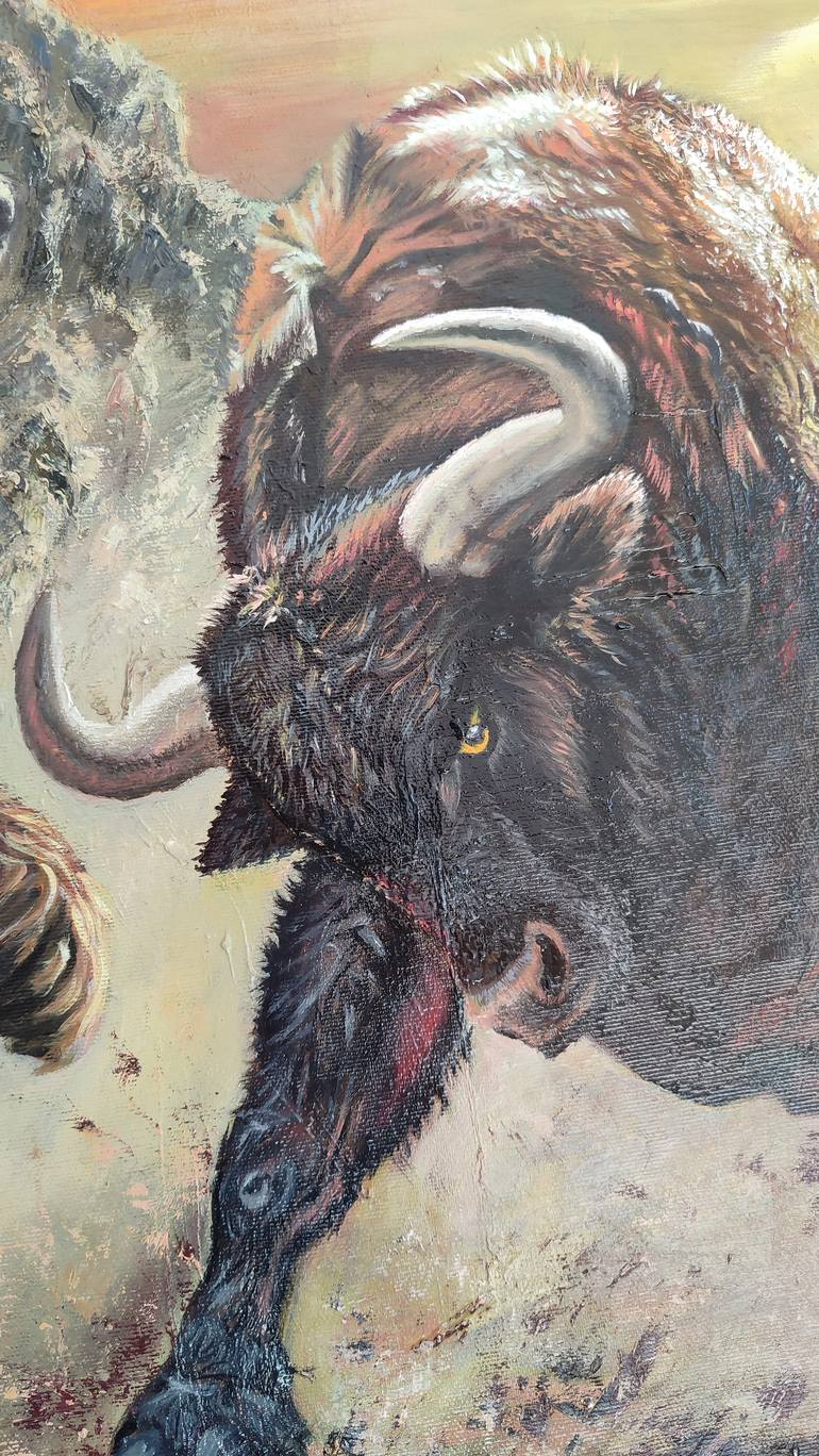 Original Realism Animal Painting by Vladimir Stevanovic