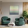Mockup painting on the wall in the living room