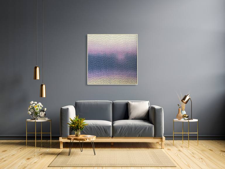 Original Abstract Landscape Painting by Vasyl Kolodiy