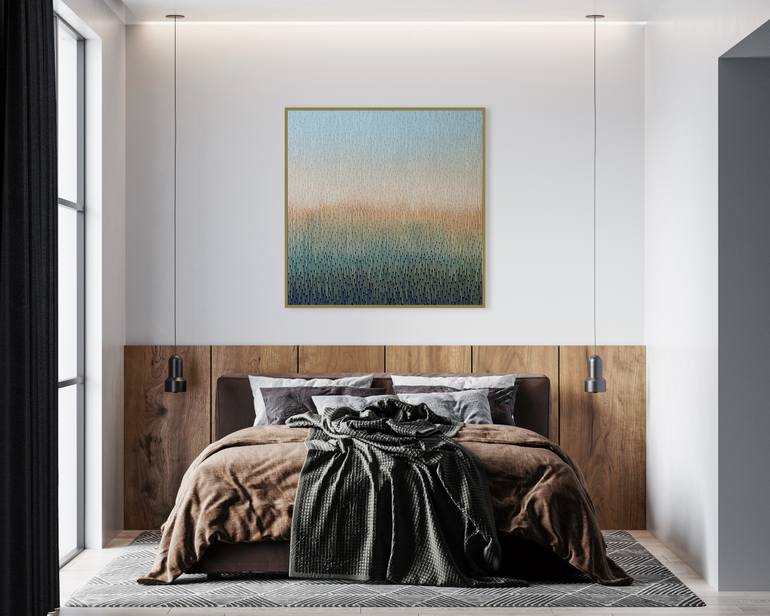 Original Abstract Landscape Painting by Vasyl Kolodiy