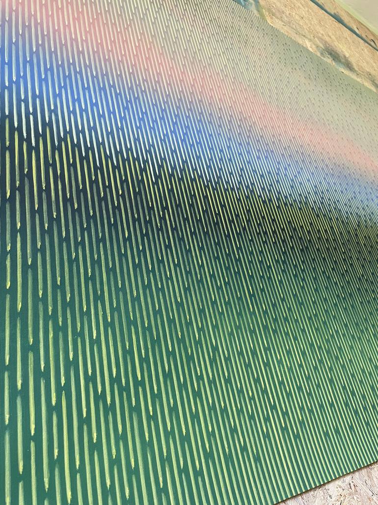 Original Abstract Landscape Painting by Vasyl Kolodiy