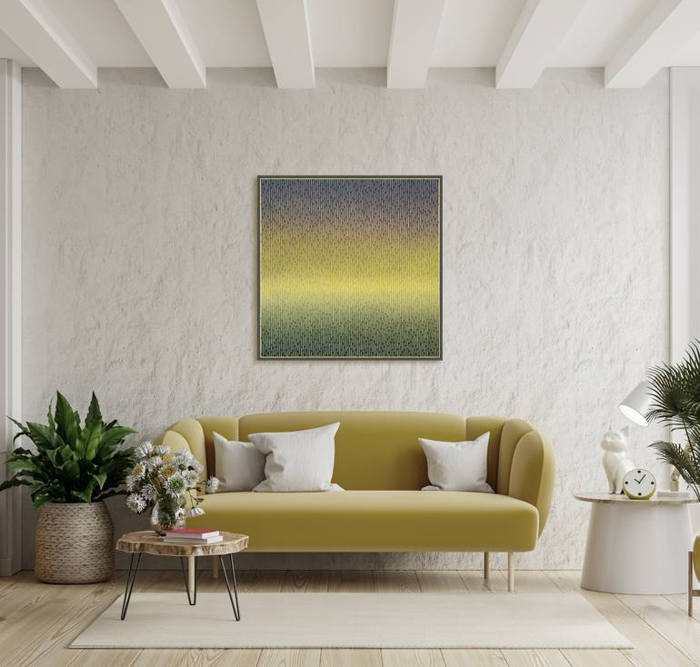 Original Abstract Landscape Painting by Vasyl Kolodiy