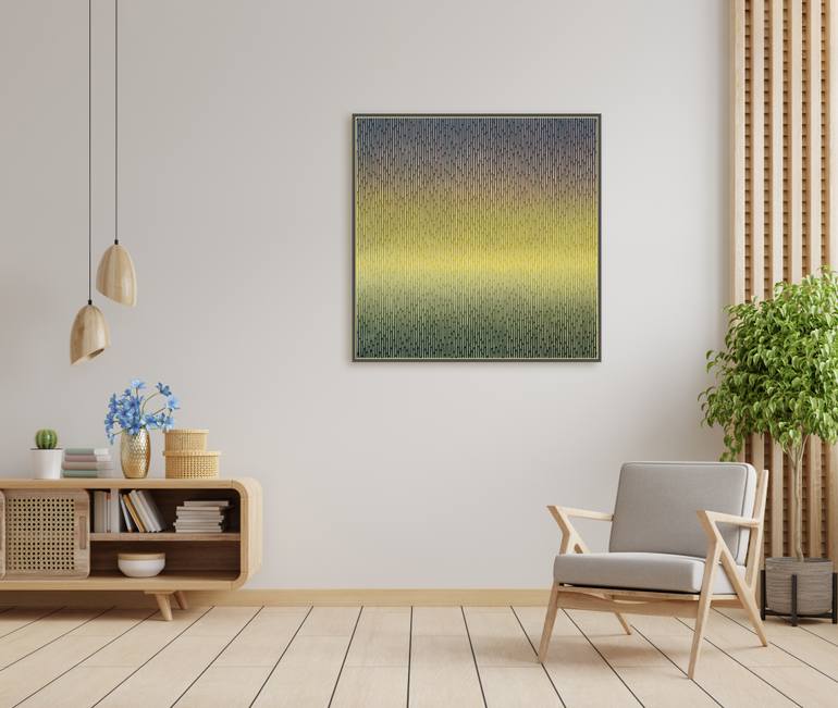 Original Abstract Landscape Painting by Vasyl Kolodiy