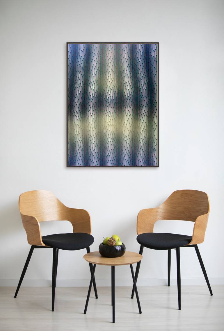 Original Abstract Landscape Painting by Vasyl Kolodiy