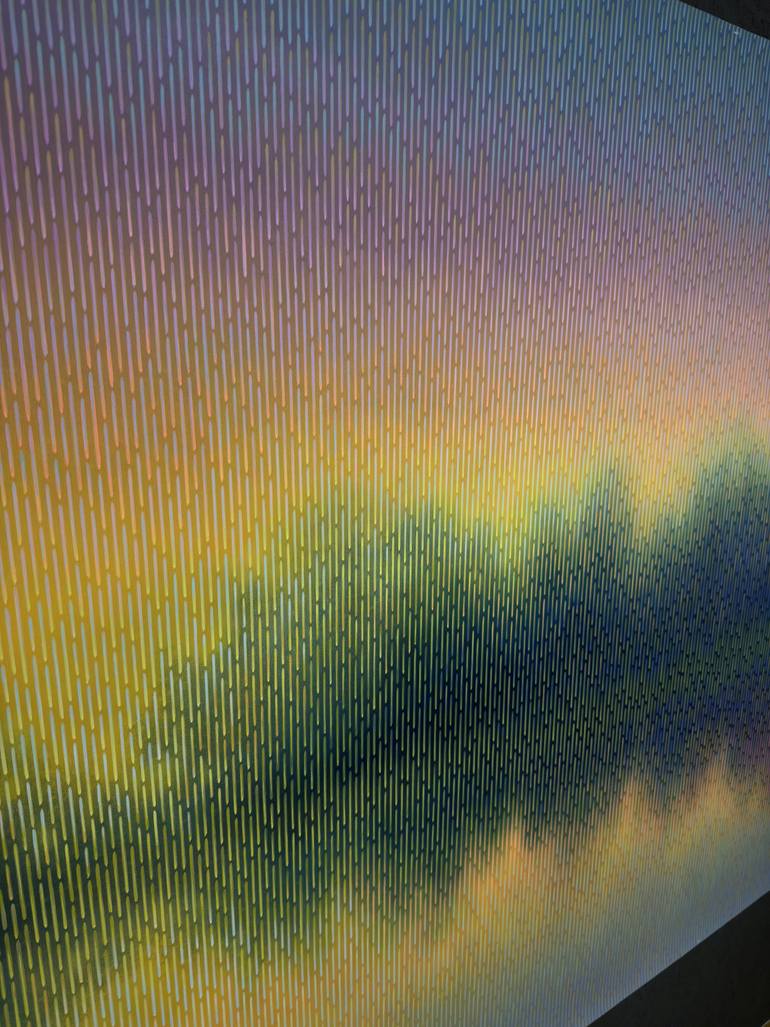 Original Abstract Landscape Painting by Vasyl Kolodiy