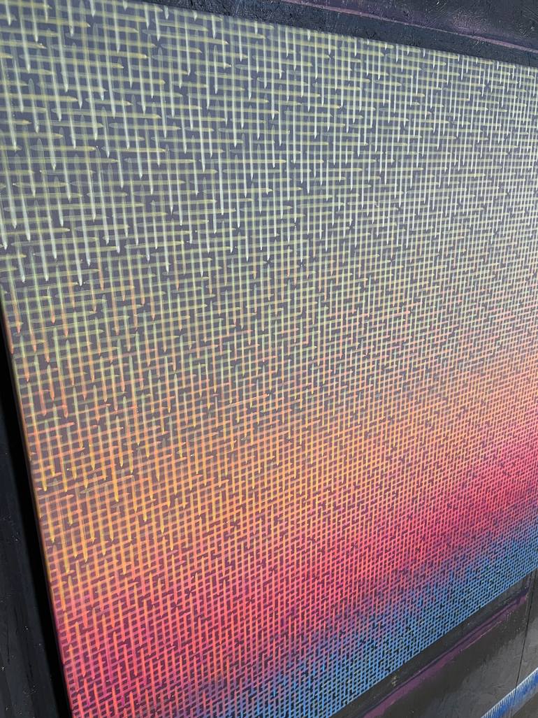 Original Abstract Landscape Painting by Vasyl Kolodiy