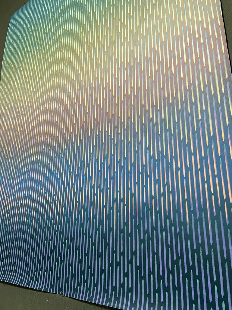 Original Abstract Landscape Painting by Vasyl Kolodiy