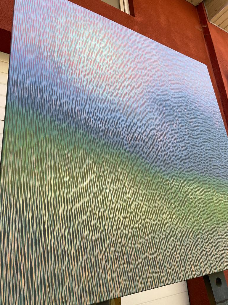 Original Abstract Landscape Painting by Vasyl Kolodiy