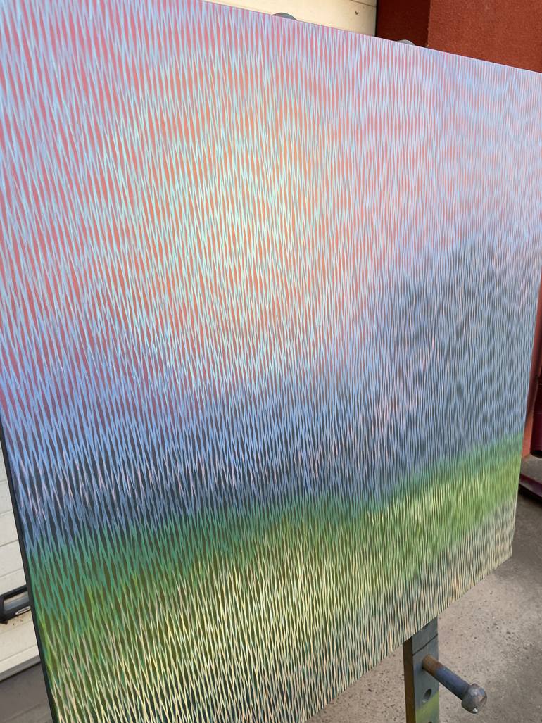 Original Abstract Landscape Painting by Vasyl Kolodiy