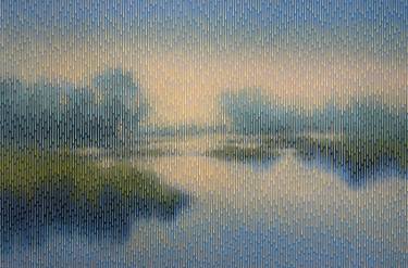 Original Abstract Landscape Paintings by Vasyl Kolodiy