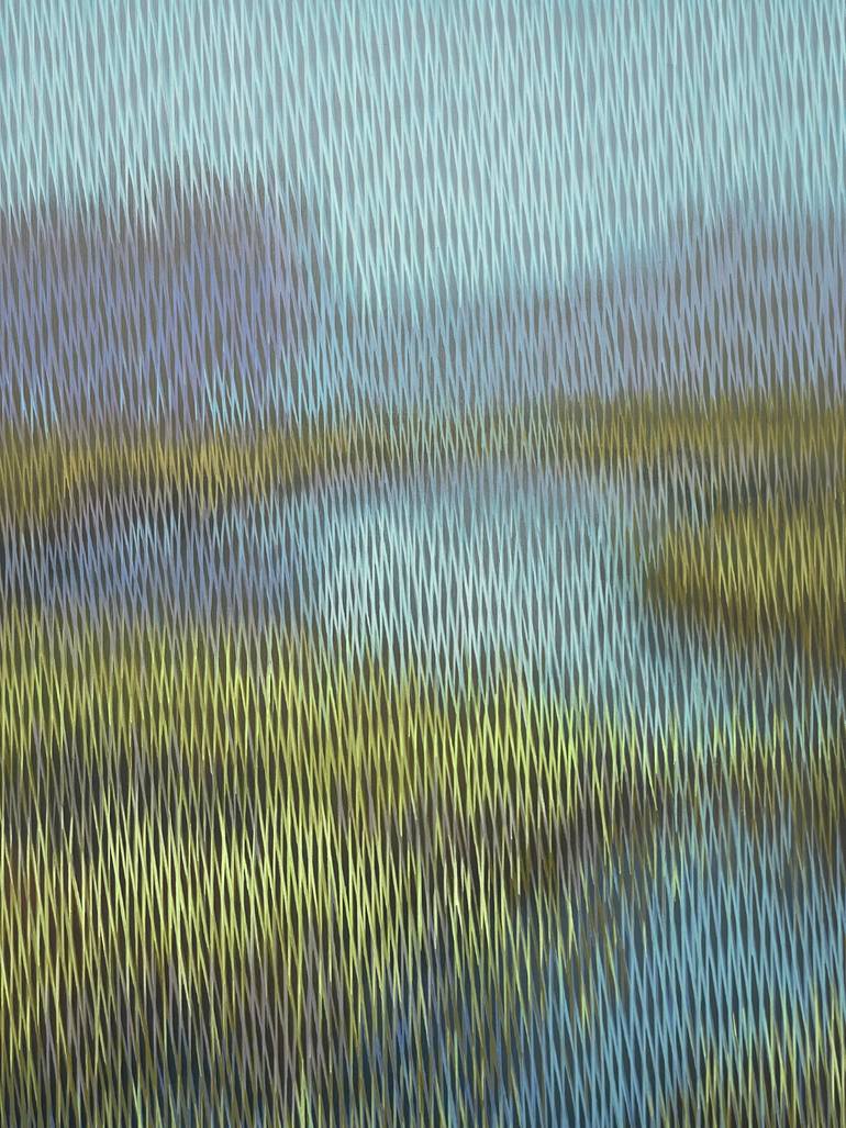 Original Abstract Landscape Painting by Vasyl Kolodiy