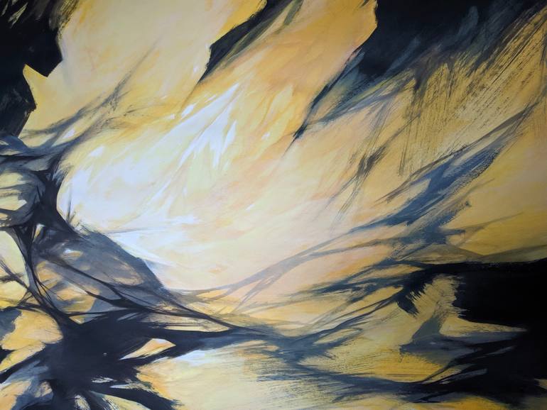 Original Conceptual Abstract Painting by Vasyl Kolodiy
