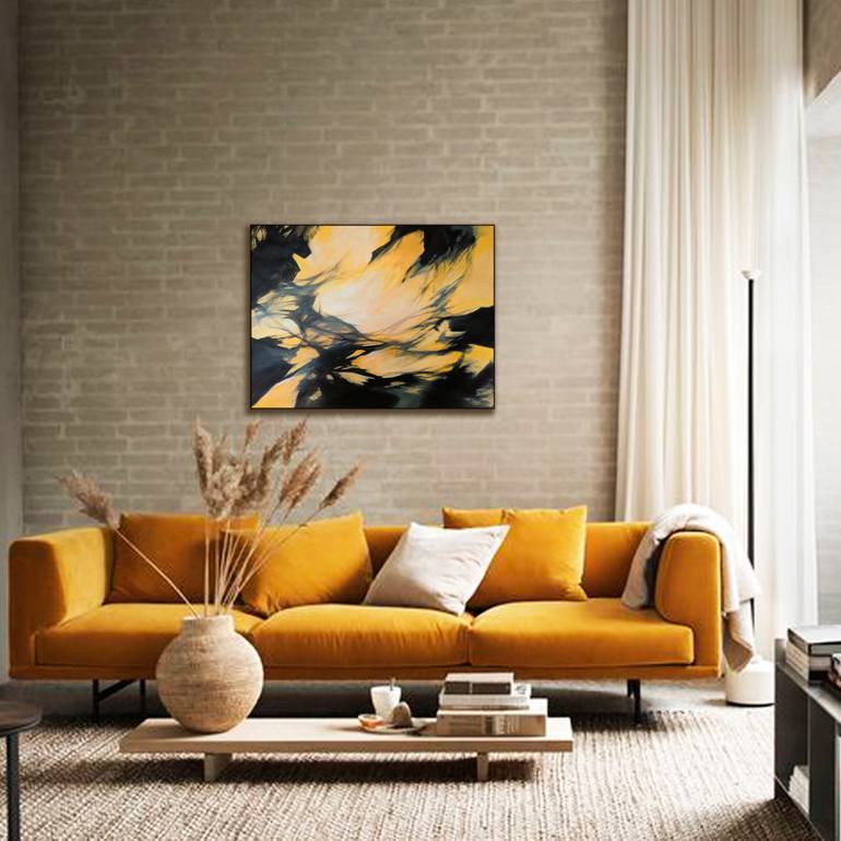 Original Conceptual Abstract Painting by Vasyl Kolodiy