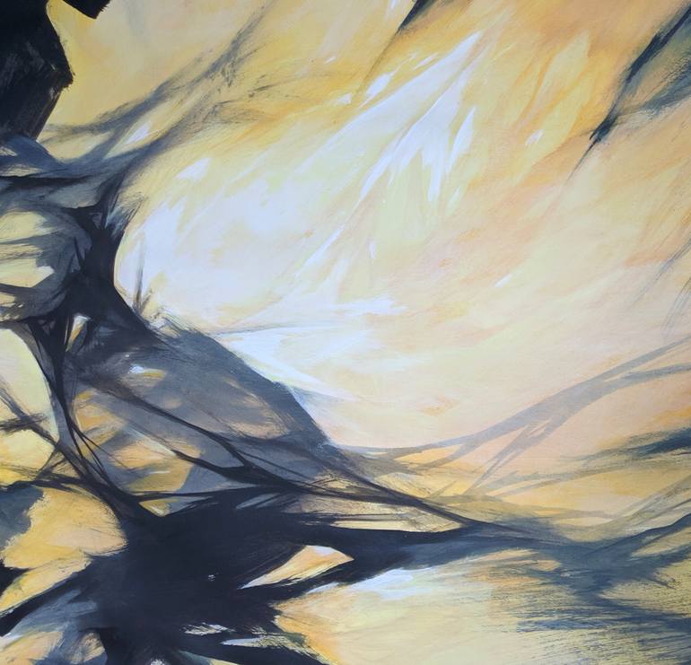 Original Conceptual Abstract Painting by Vasyl Kolodiy
