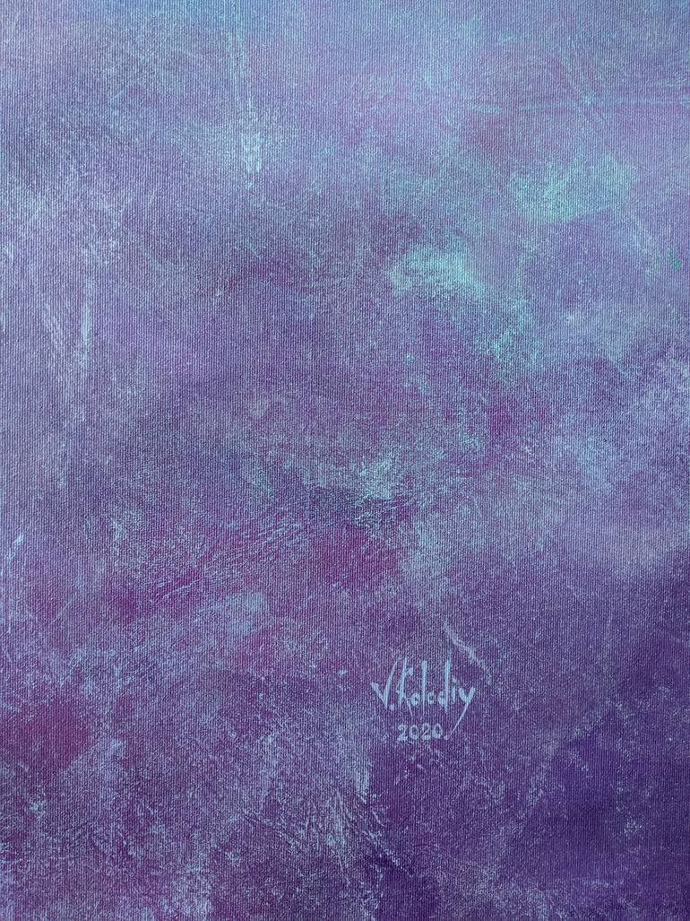 Original Minimalism Abstract Painting by Vasyl Kolodiy