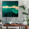 The painting "Air" is made in the style of modern abstract art, acrylic paints on canvas and covered with a protective varnish. The artwork belongs to a series of paintings "Air", which carries a kind of abstract vision of nature and society.