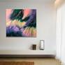 The painting "Air 9" is made in the style of modern abstract art, acrylic paints on canvas and covered with a protective varnish. The artwork belongs to a series of paintings "Air", which carries a kind of abstract vision of nature and society.