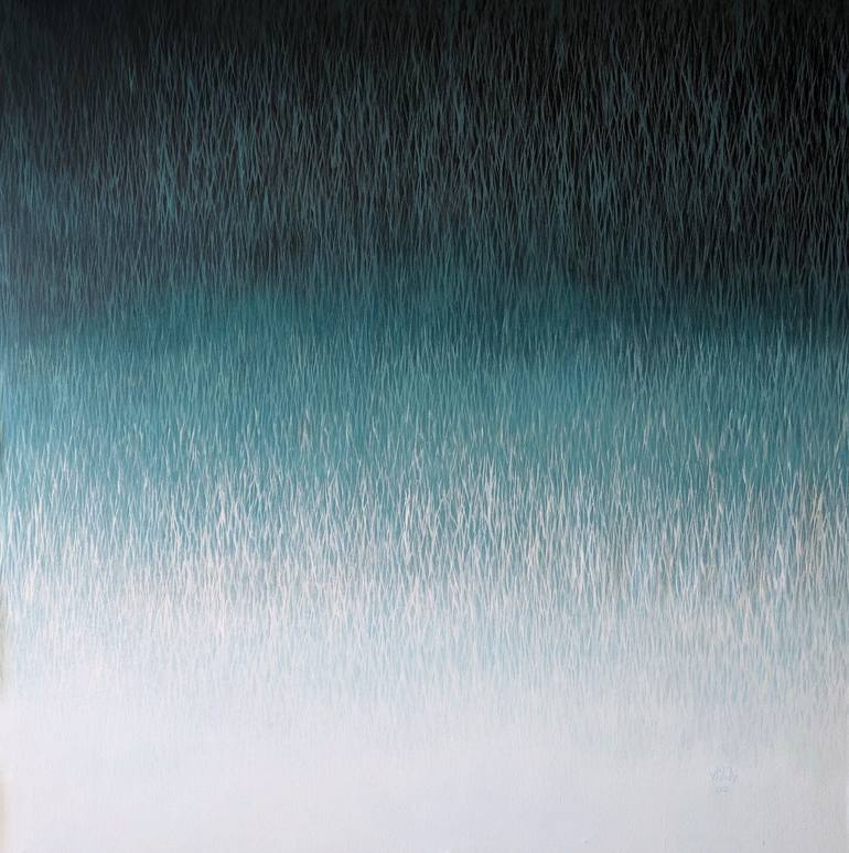 Original Fine Art Abstract Paintings by Vasyl Kolodiy