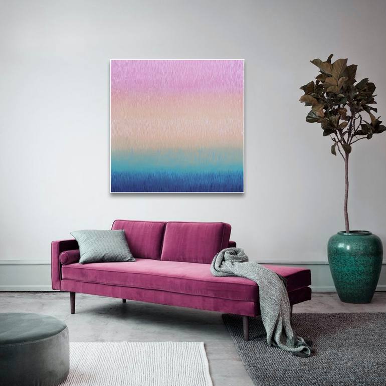 Original Conceptual Abstract Painting by Vasyl Kolodiy