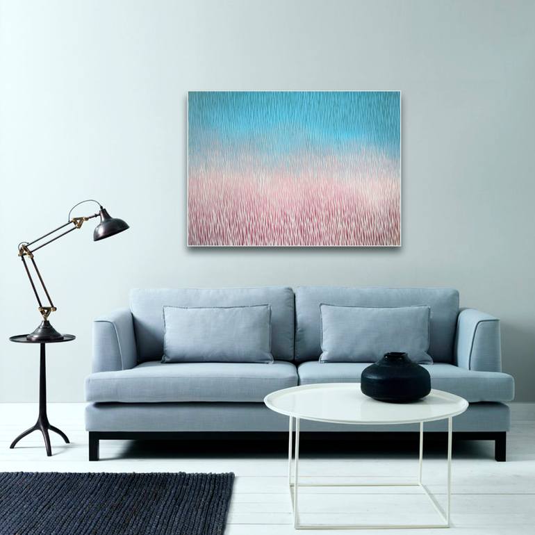Original Fine Art Abstract Painting by Vasyl Kolodiy