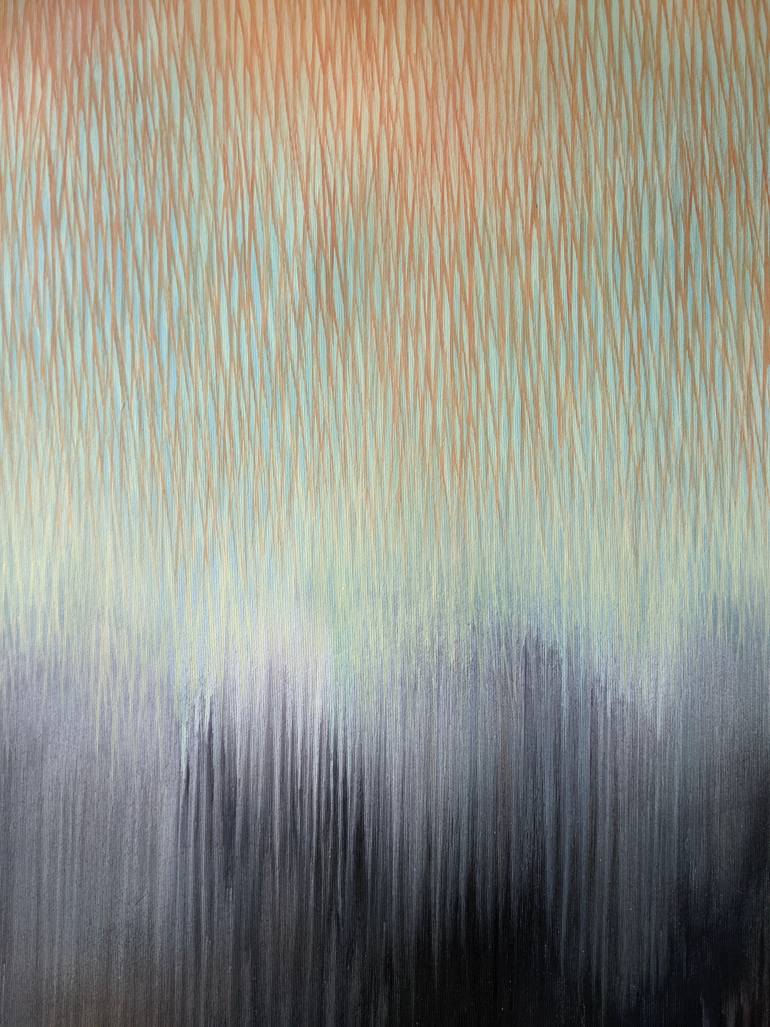 Original Abstract Expressionism Abstract Painting by Vasyl Kolodiy