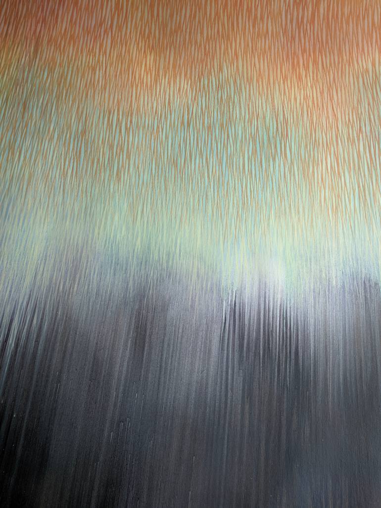 Original Abstract Expressionism Abstract Painting by Vasyl Kolodiy