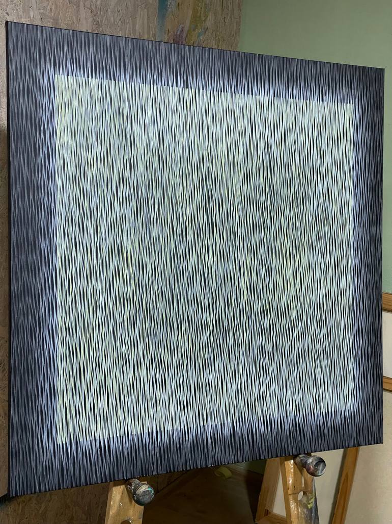 Original Abstract Expressionism Abstract Painting by Vasyl Kolodiy