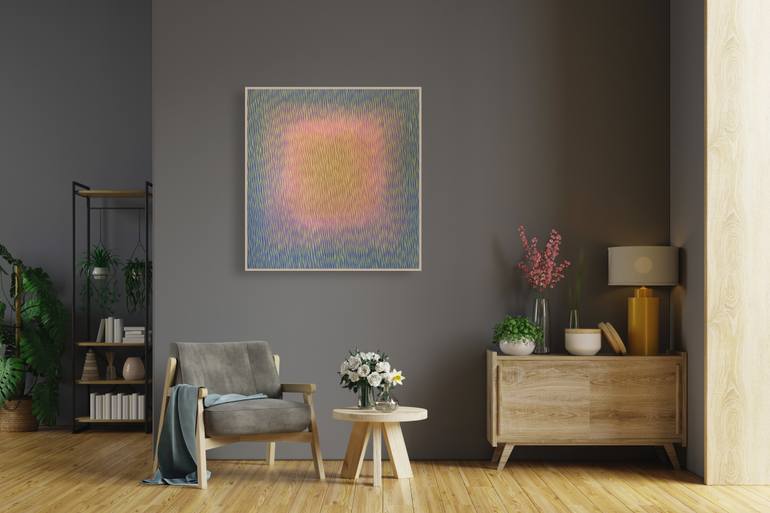 Original Conceptual Abstract Painting by Vasyl Kolodiy