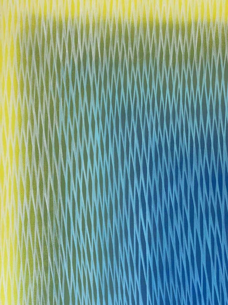 Original Conceptual Abstract Painting by Vasyl Kolodiy