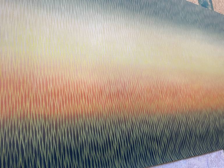 Original Abstract Landscape Painting by Vasyl Kolodiy