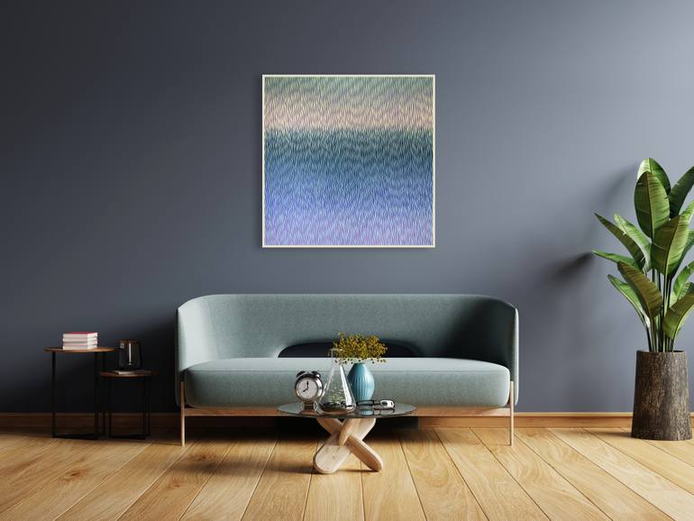 Original Abstract Landscape Painting by Vasyl Kolodiy