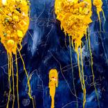 Yellowgasm on Black by Michael Jiroch