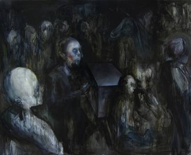 Original Expressionism Mortality Paintings by Dabin Lee