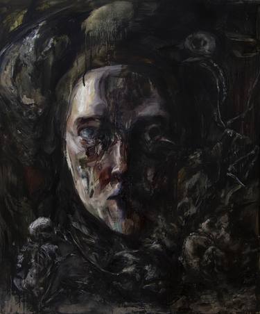 Original Expressionism Portrait Paintings by Dabin Lee