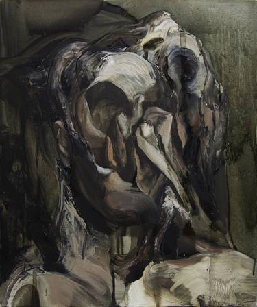 Original Abstract Expressionism Portrait Paintings by Dabin Lee