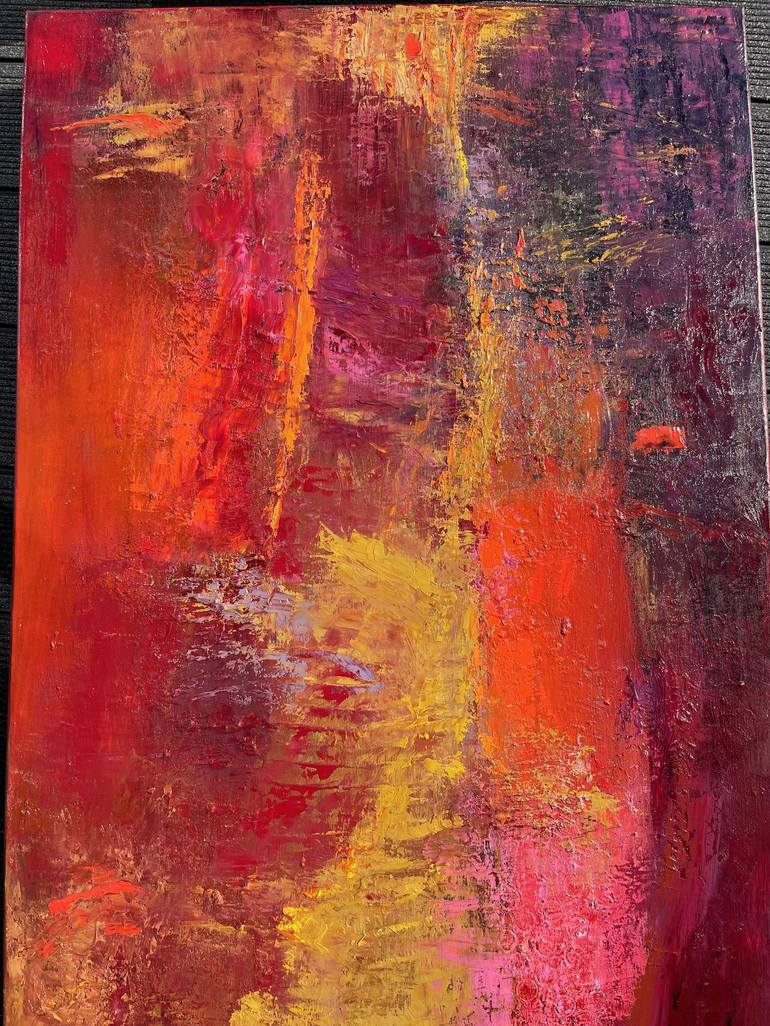 Original Modern Abstract Painting by Olga Heimbach