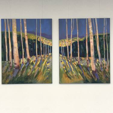 Original Tree Paintings by Olga Heimbach
