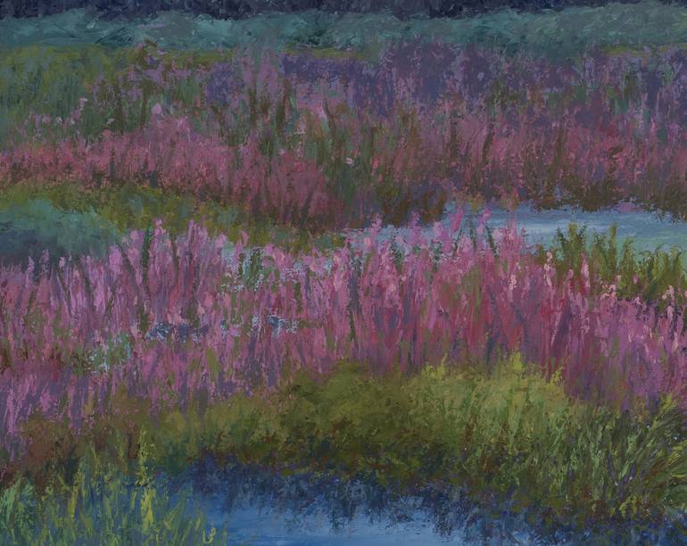 Original Impressionism Landscape Painting by Juliana McDonald